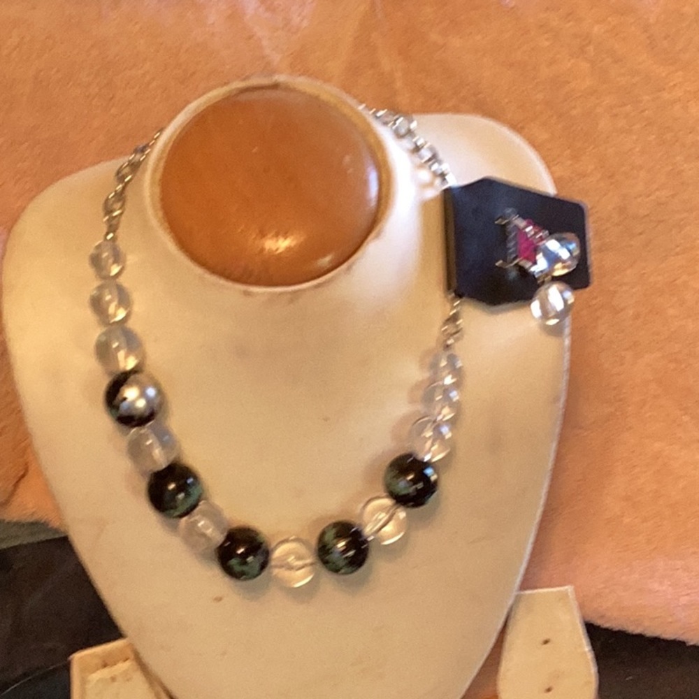 Women necklace from paparazzi with matching earrings